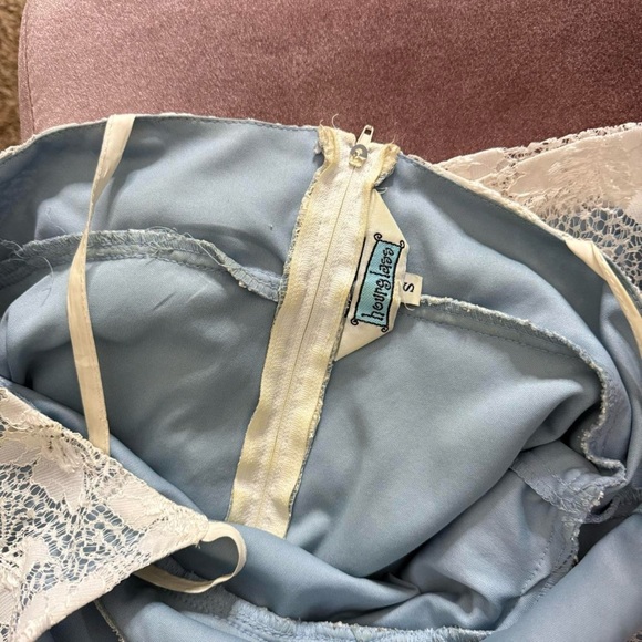 y2k dainty coquette fairy butterfly lace mini dress - Picture 8 of 8